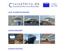 Tablet Screenshot of cruiseferry.de